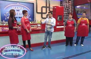 VIDEO / De pe podiumul de moda direct in bucatarie. Concurentii de astazi de la "Mama mea gateste mai bine"