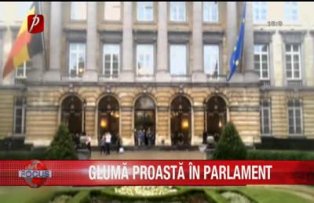 Glumă proasta în parlament