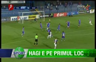 Hagi e pe primul loc