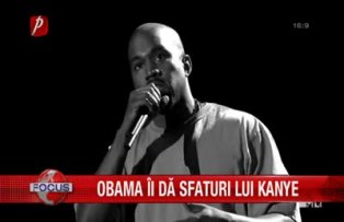 Obama ii da sfaturi lui Kanye