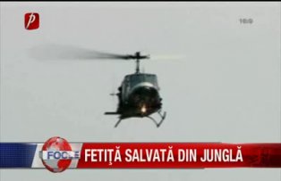 Fetita salvata din jungla