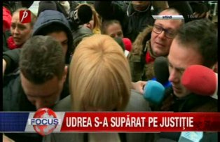 Udrea s-a suparat pe justitie
