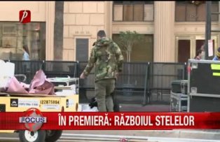 In premiera Războiul Stelelor.