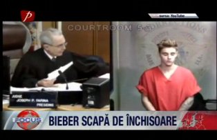Bieber scapa de inchisoare