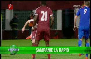 Şampanie la Rapid