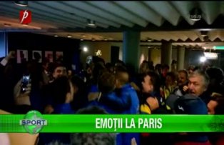 Emoţii la Paris