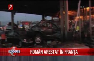 Roman arestat in Franta