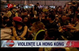 Violente la Hong Kong
