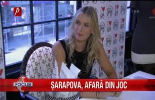 Sarapova, afara din joc