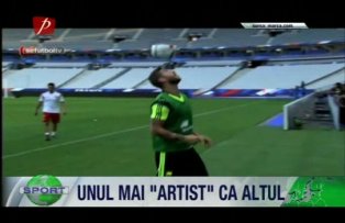Unul mai "artist" ca altul