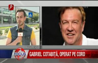 Gabriel Cotabita operat pe cord