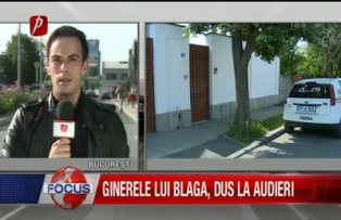 Ginerele lui Blaga dus la parchet