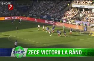 Zece victorii la rând