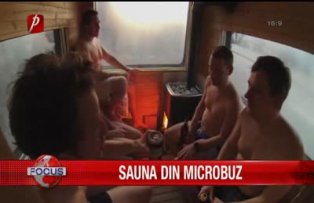 Sauna din microbuz