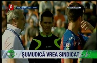 Şumudică vrea sindicat