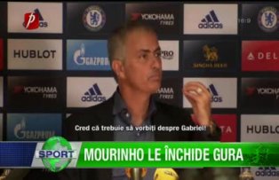 Mourinho le închide gura