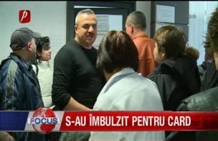 S-au imbulzit pentru card