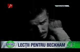 Lecţii pentru Beckham