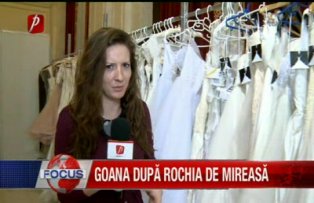 Goana dupa rochia de mireasa