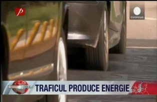 Traficul produce energie