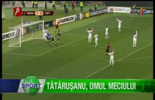Tătăruşanu, omul meciului