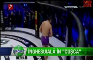 Înghesuială în "cuşcă"