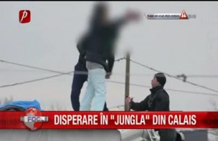 Disperare în "jungla" din Calais