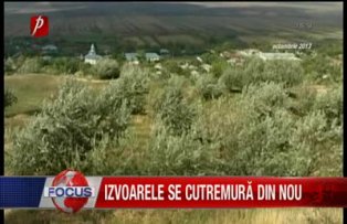 Izvoarele se cutremura din nou