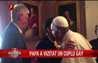 Papa a vizitat un cuplu Gay