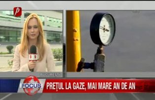 Pretul la gaza mai mare an de an