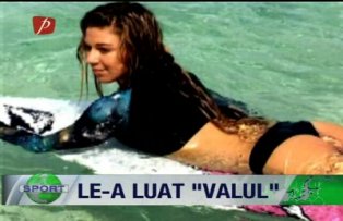 Le-a luat "valul"