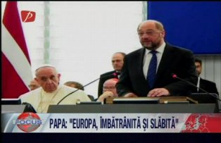 Papa: Europa imbatranita si slabita