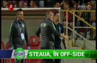 Steaua, in off-side