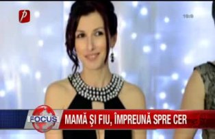 Mama si fiu impreuna spre cer