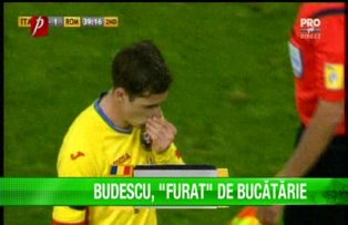 Budescu, "furat" de bucătărie