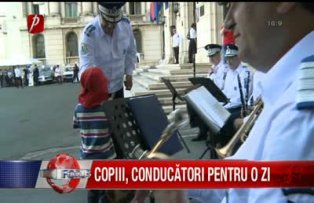 Copiii conducatori pentru o zi