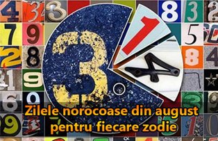 Zilele norocoase din august pentru fiecare zodie