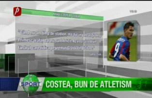 Costea, bun de atletism