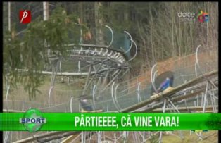 Pârtieeee, că vine vara!