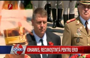 Iohannis recunostinta pentru eroi