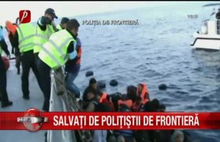 Salvaţi de poliţiştii de frontieră