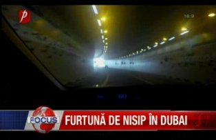 Furtuna de nisip in Dubai