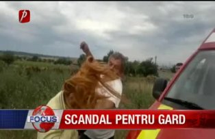 Scandal pentru gard
