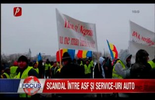 Scandal intre ASF si service-uri auto