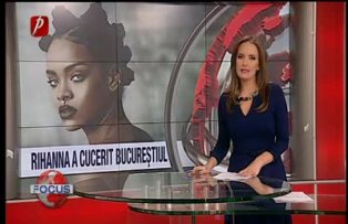 Rihanna, concert incendiar