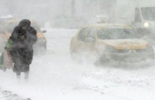 Cod galben de ninsori si viscol in estul tarii