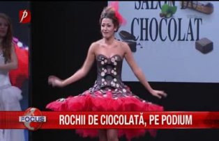 Rochii de ciocolata pe podium