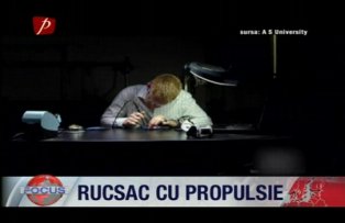 Rucsac cu propulsie