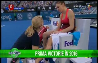 Prima victorie în 2016
