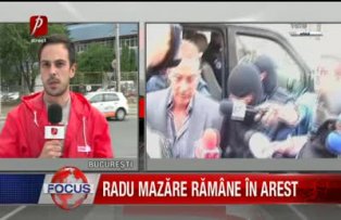 Radu Mazare ramane in arest
